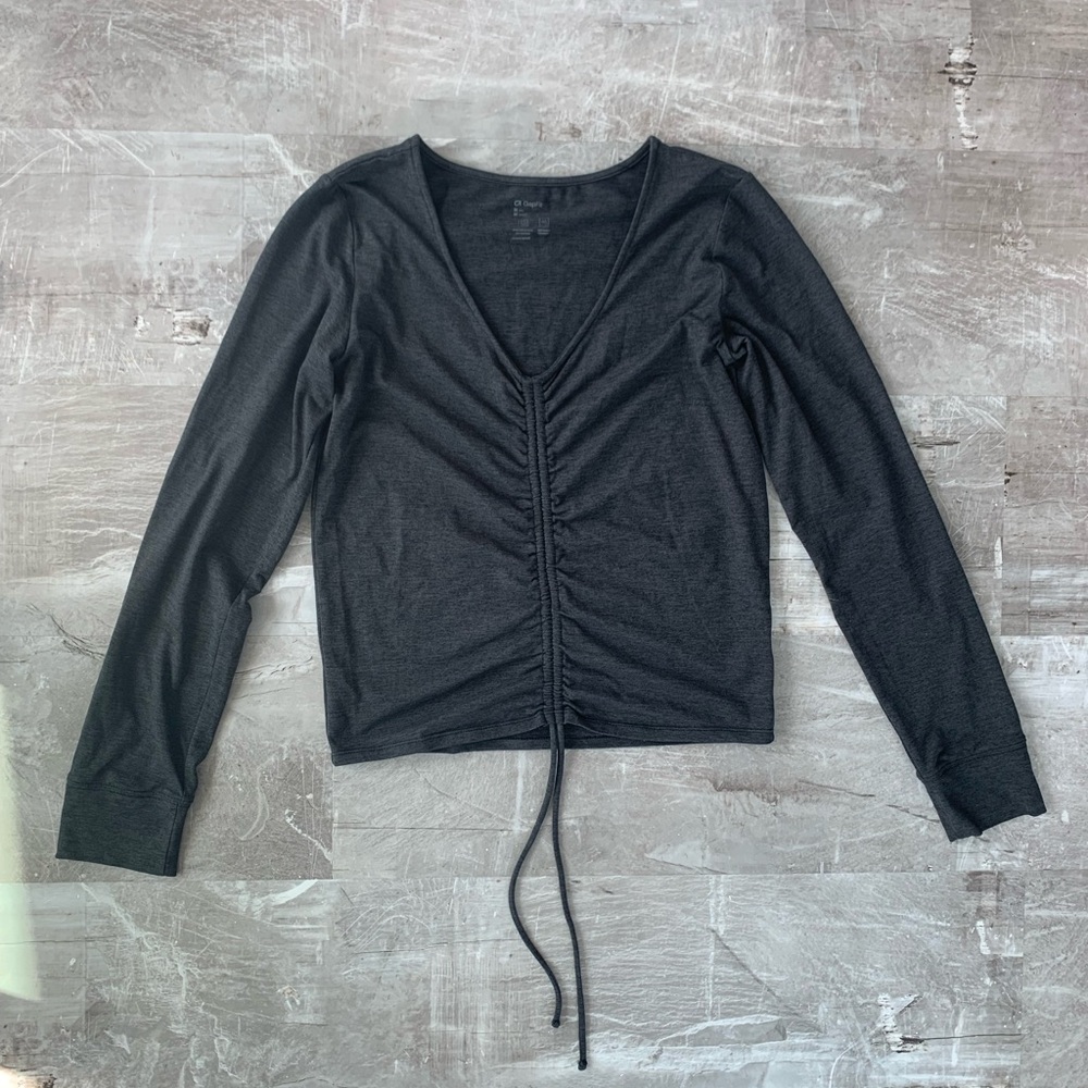 Gapfit long sleeve ruched top